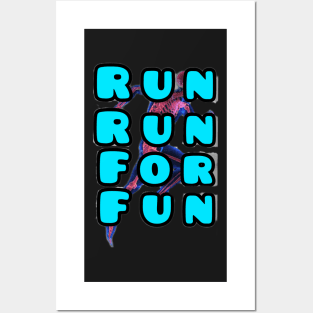 Run for fun Posters and Art